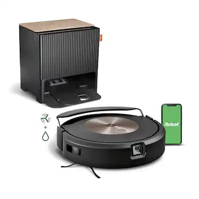 iRobot Roomba Combo j9+ Self-Emptying Auto-Fill Robot Vacuum Mop Black