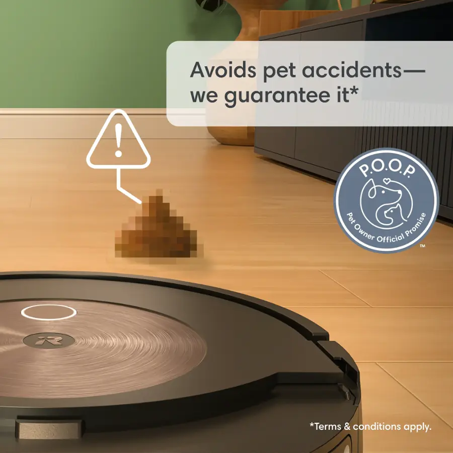 Avoids pet accidents - we guarantee it* P.O.O.P Pet Owner Promise Official TM - R *Terms & conditions apply.