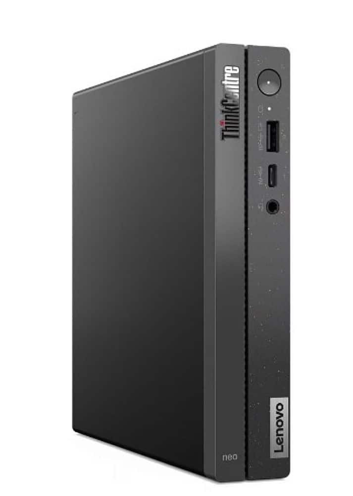 Alt View 5. Lenovo - ThinkCentre Neo 50q Gen 4 Desktop - Intel Core i5 - 8GB Memory - 256GB SSD - Black.