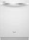 Whirlpool - Closeout Gold 24" Tall Tub Built-In Dishwasher - White Ice-Front_Standard