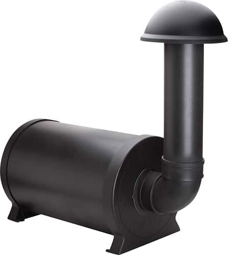 Niles - Garden Series 10" In-Ground Subwoofer - Black - Angle