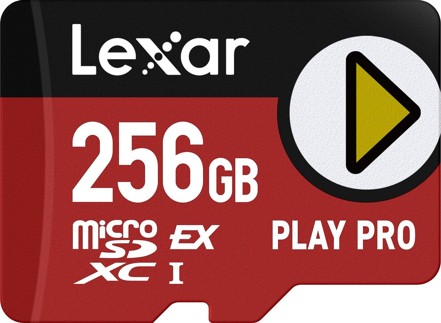 Lexar 256GB MicroSD EX XC I PLAY PRO