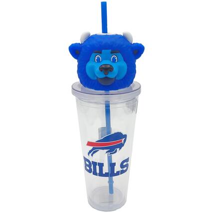 Front. Pegasus - Buffalo Bills Mascot Lid 24oz. Sipper Cup - Multicolor.