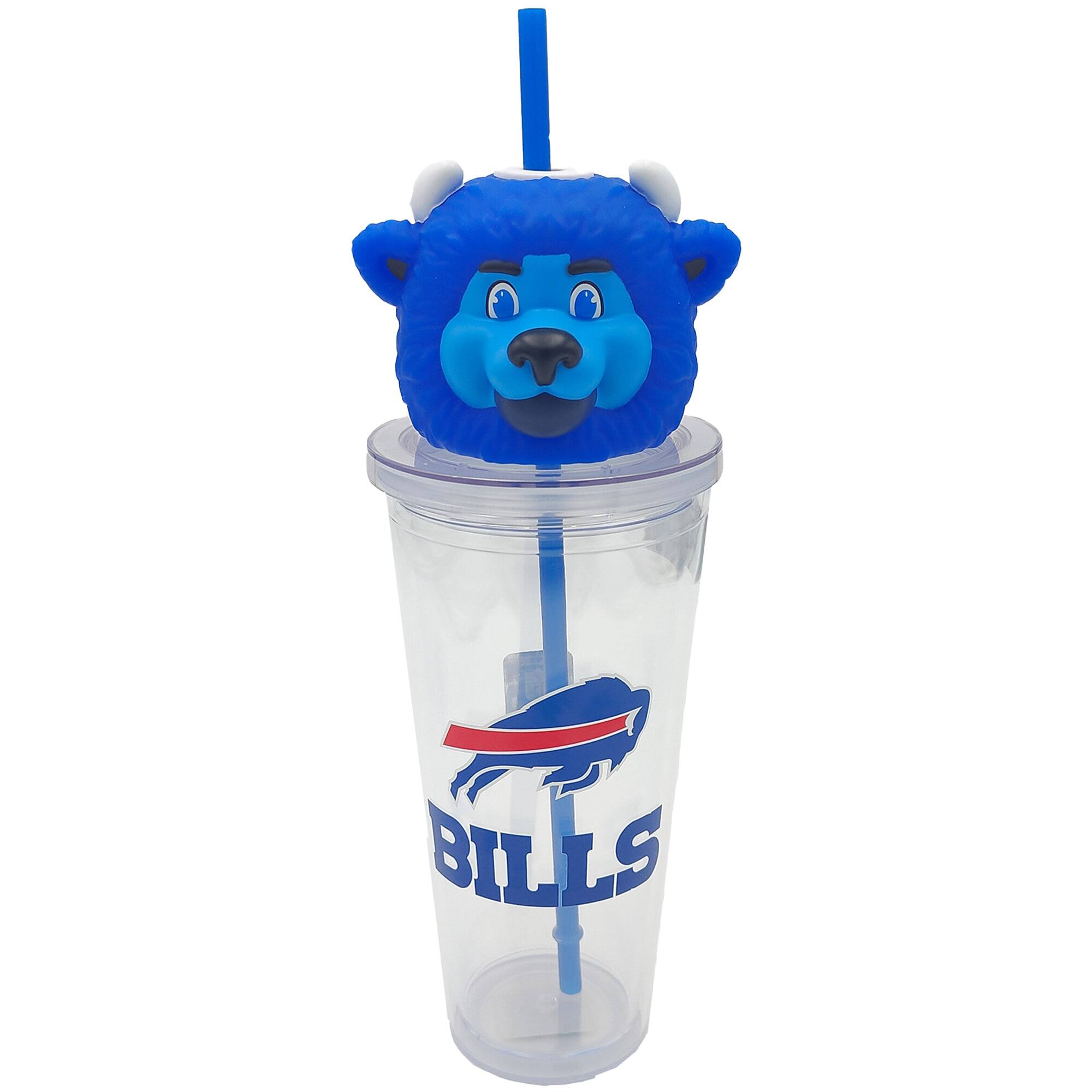Front. Pegasus - Buffalo Bills Mascot Lid 24oz. Sipper Cup - Multicolor.