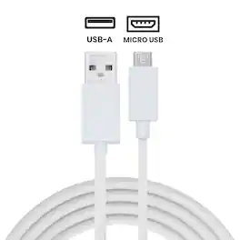 MobileSentrix - Generic 3 ft Micro USB To USB Type A Cable - White