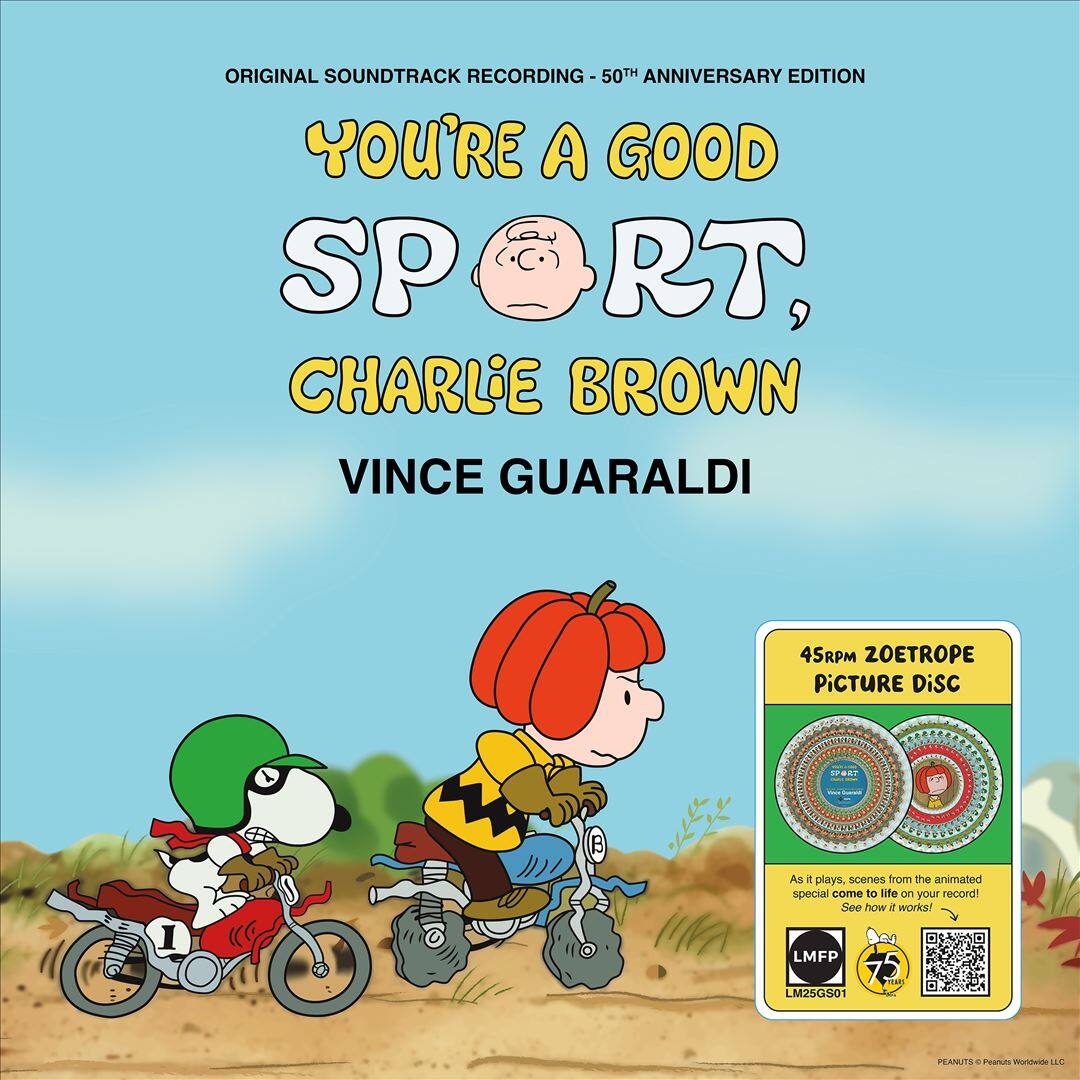You're a Good Sport, Charlie Brown [45 RPM Zoetrope EcoMix Vinyl] [LP] - VINYL - Front_Zoom