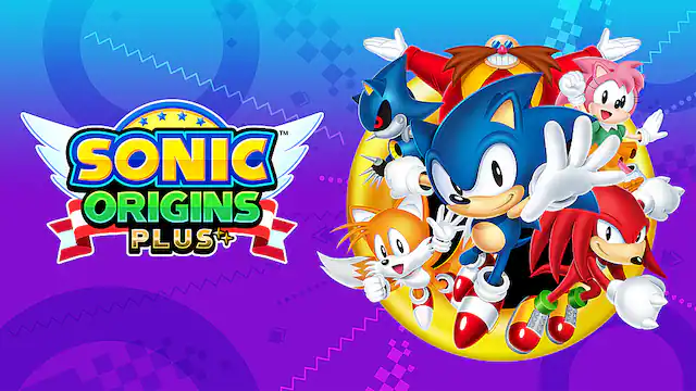 Front. Nintendo - Sonic Origins PLUS. - E (Everyone)