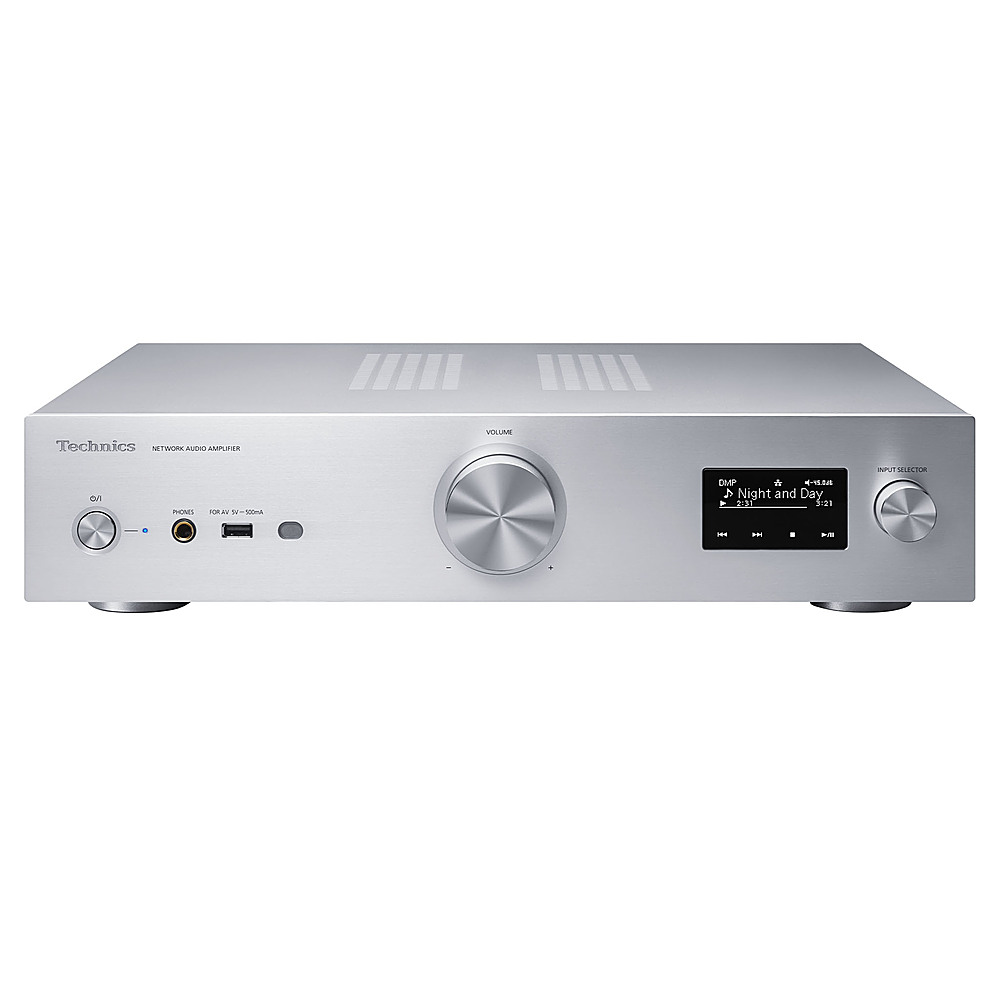 Left View: Arcam - SA10 170W 2.0-Ch. Integrated Amplifier - Gray
