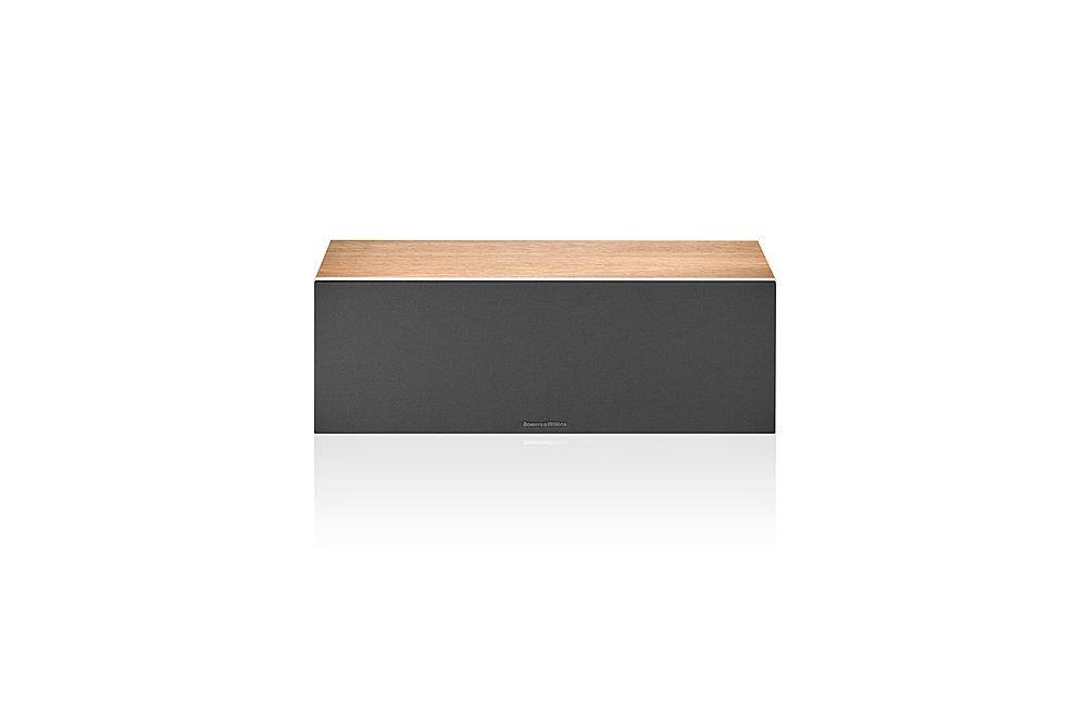 Back View: Bowers & Wilkins - 600 S3 Series 2-way Center Channel w/ dual 5" midbass (Each) - Oak