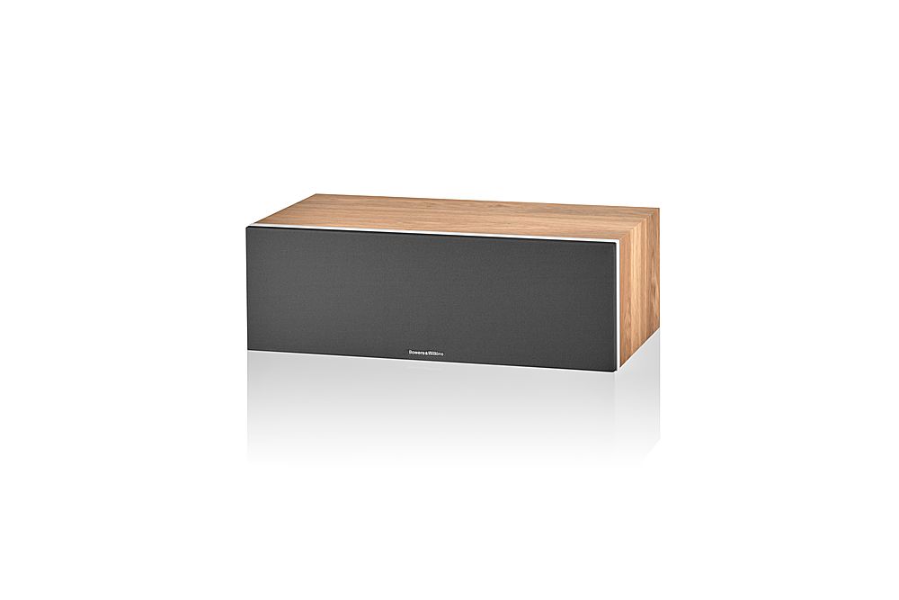 Angle View: Bowers & Wilkins - 600 S3 Series 2-way Center Channel w/ dual 5" midbass (Each) - Oak