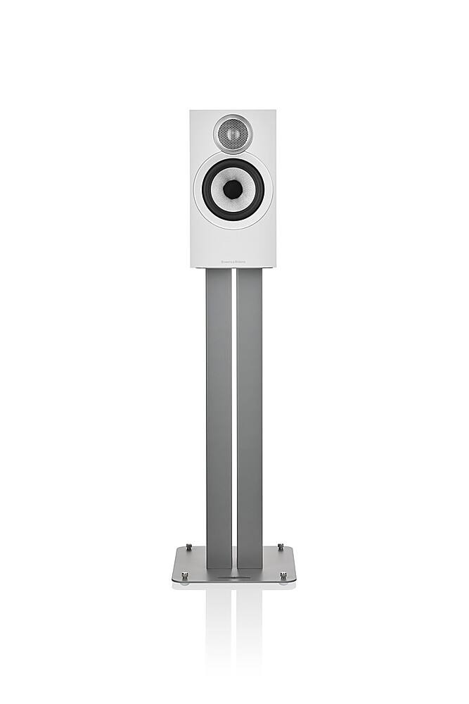 Back. Bowers & Wilkins - FS-600 S3 Floor Stands for 606 S3/607 S3 Standmount Speaker - Silver.