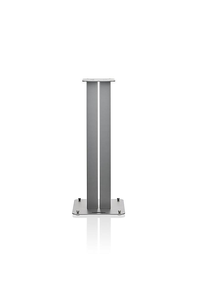 Angle. Bowers & Wilkins - FS-600 S3 Floor Stands for 606 S3/607 S3 Standmount Speaker - Silver.