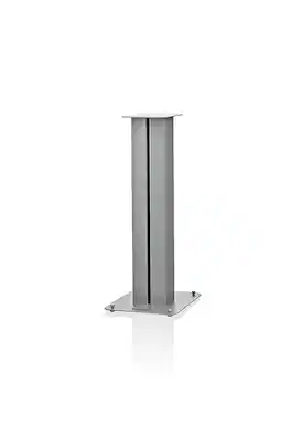 Bowers & Wilkins - FS-600 S3 Floor Stands for 606 S3/607 S3 Standmount Speaker - Silver