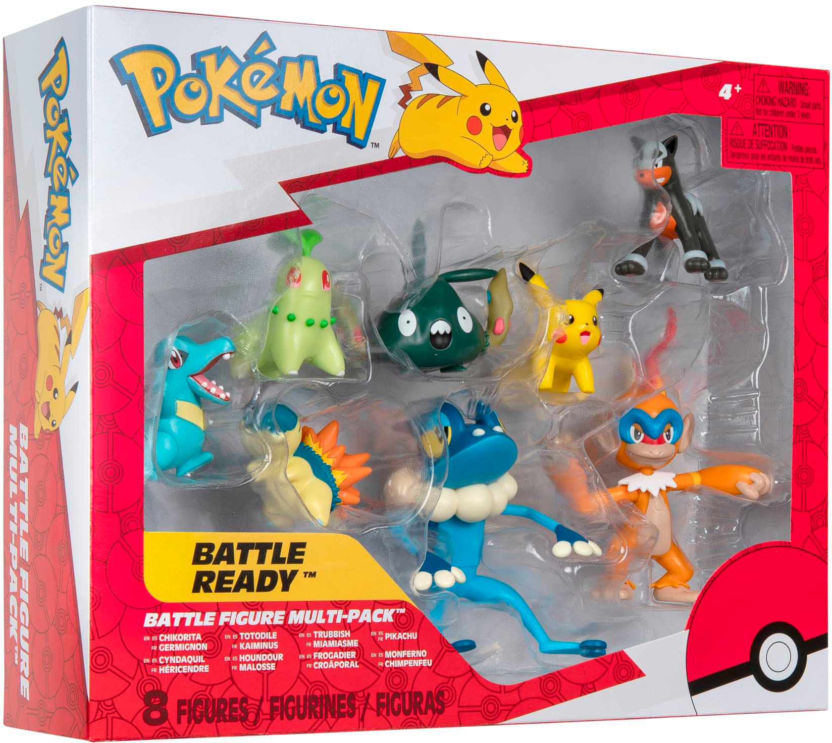 Pokémon - Pokemon Battle Figure 8-Pack