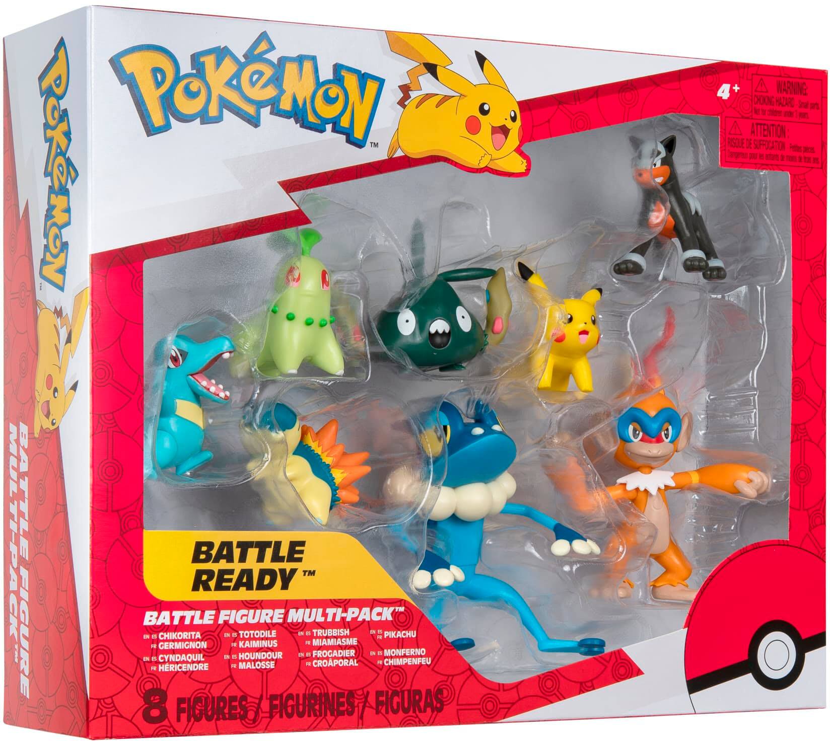 Angle. Pokémon - Pokemon Battle Figure 8-Pack.