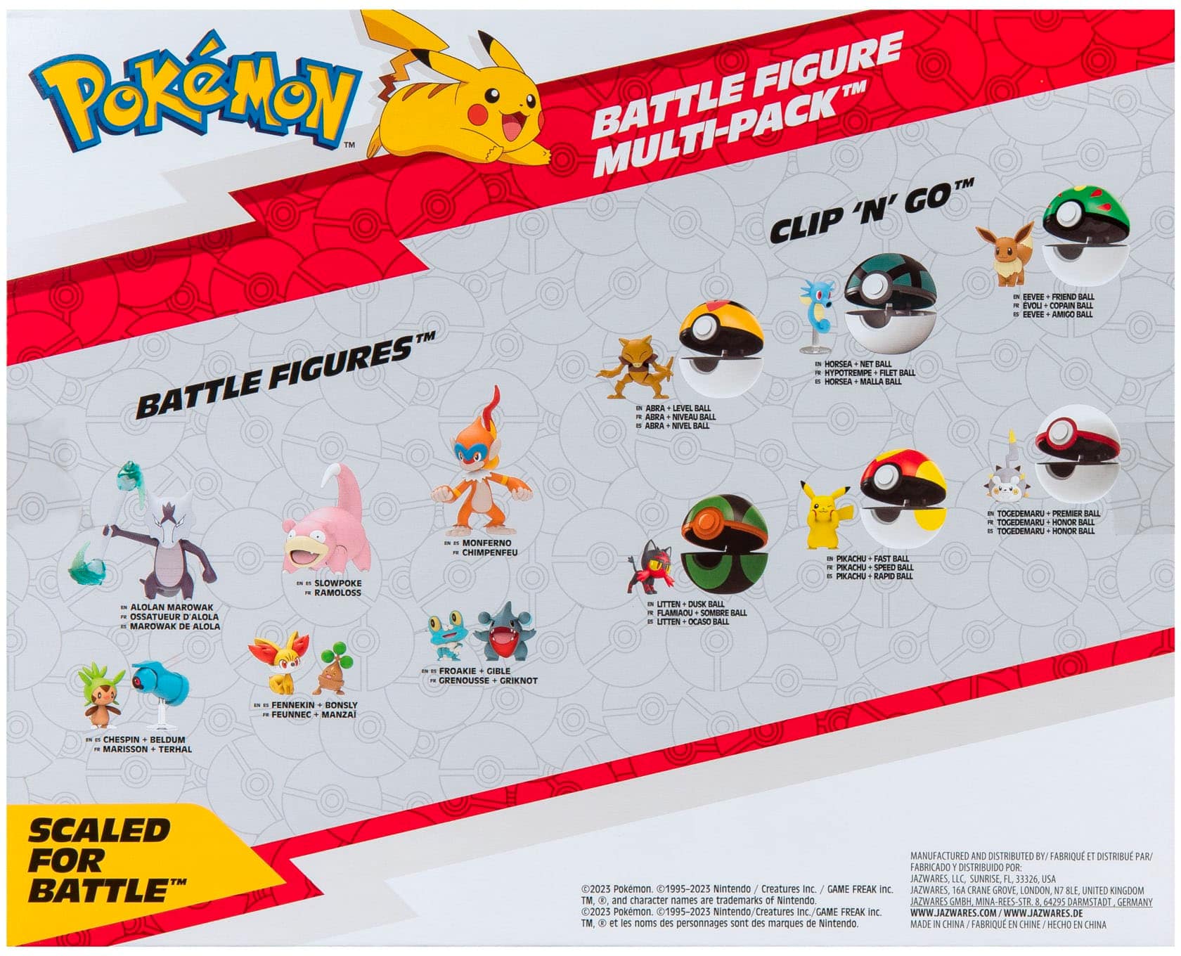 Alt View 11. Pokémon - Pokemon Battle Figure 8-Pack.