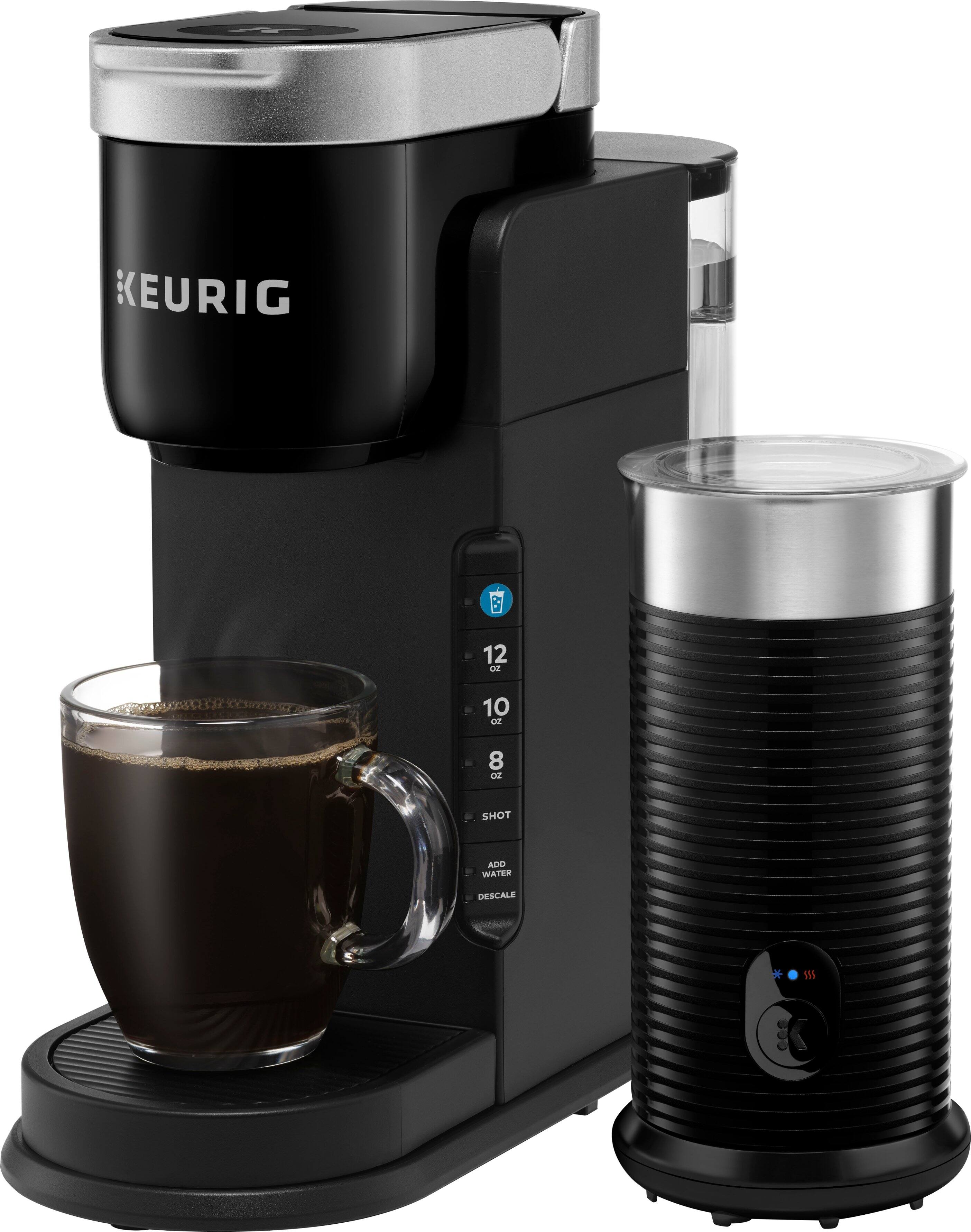Angle. Keurig - K-Café Barista Bar Single Serve Coffee Maker and Frother - Black.