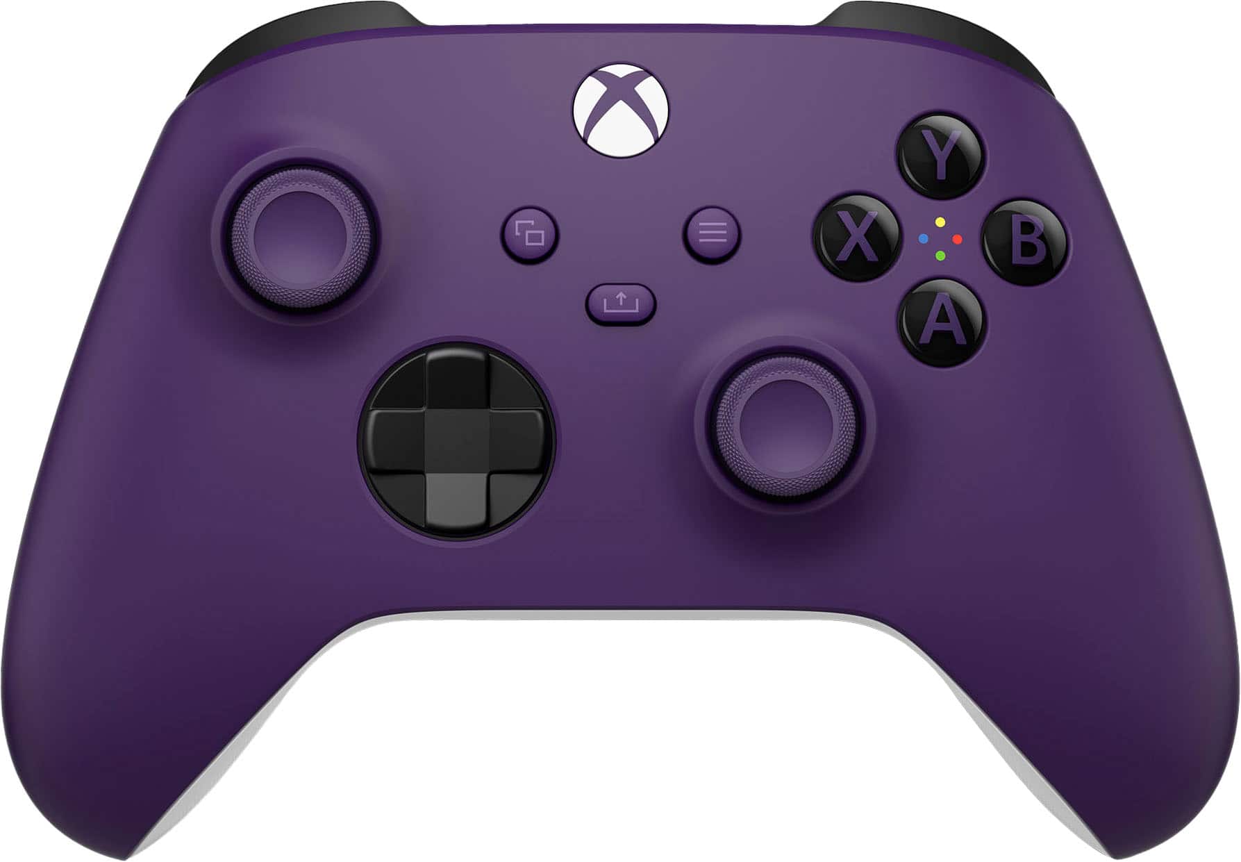 Front. Microsoft - Xbox Wireless Controller for Xbox Series X, Xbox Series S, Xbox One, Windows Devices - Astral Purple.