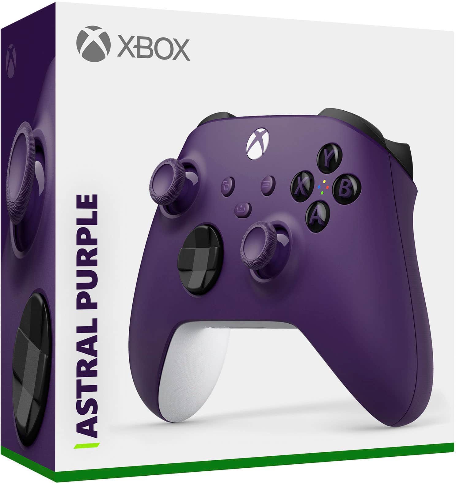 Alt View 20. Microsoft - Xbox Wireless Controller for Xbox Series X, Xbox Series S, Xbox One, Windows Devices - Astral Purple.