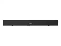 Front. Furrion - 70W Aurora 2.1 Outdoor Soundbar w/ Built-in Subwoofer and HDMI-ARC - Black.