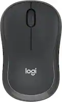 Logitech - M240 Silent Bluetooth Wireless Optical Ambidextrous Mouse - Wireless - Graphite - Front_Zoom