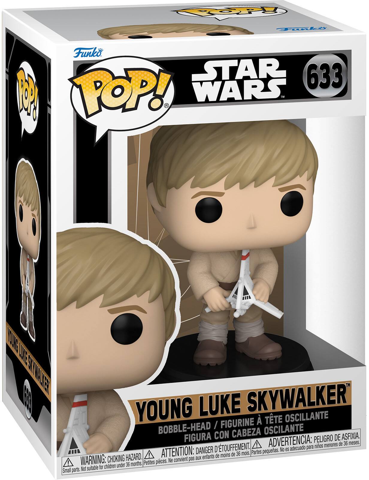 Angle. Funko - POP! Vinyl: Star Wars- Young Luke Skywalker.