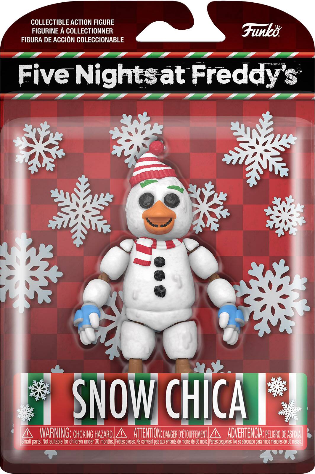 FNAF Snow Chica Five Night's at Freddy's 5 Holiday christmas