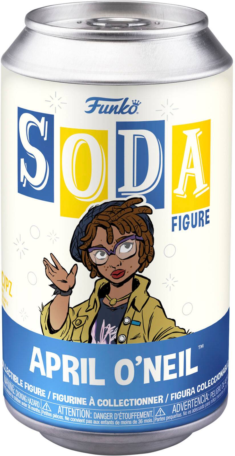 Angle. Funko - Vinyl SODA: Teenage Mutant Ninja Turtles: Mutant Mayhem- April O’Neil.