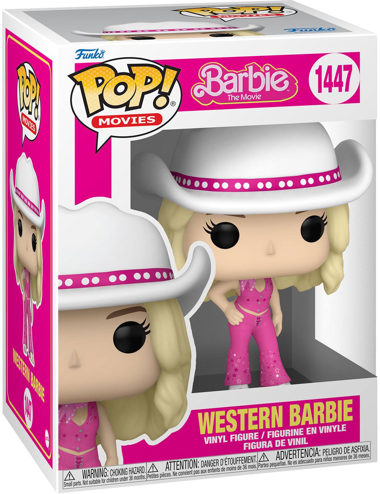 Angle. Funko - POP! Movies: Barbie- Western Barbie.