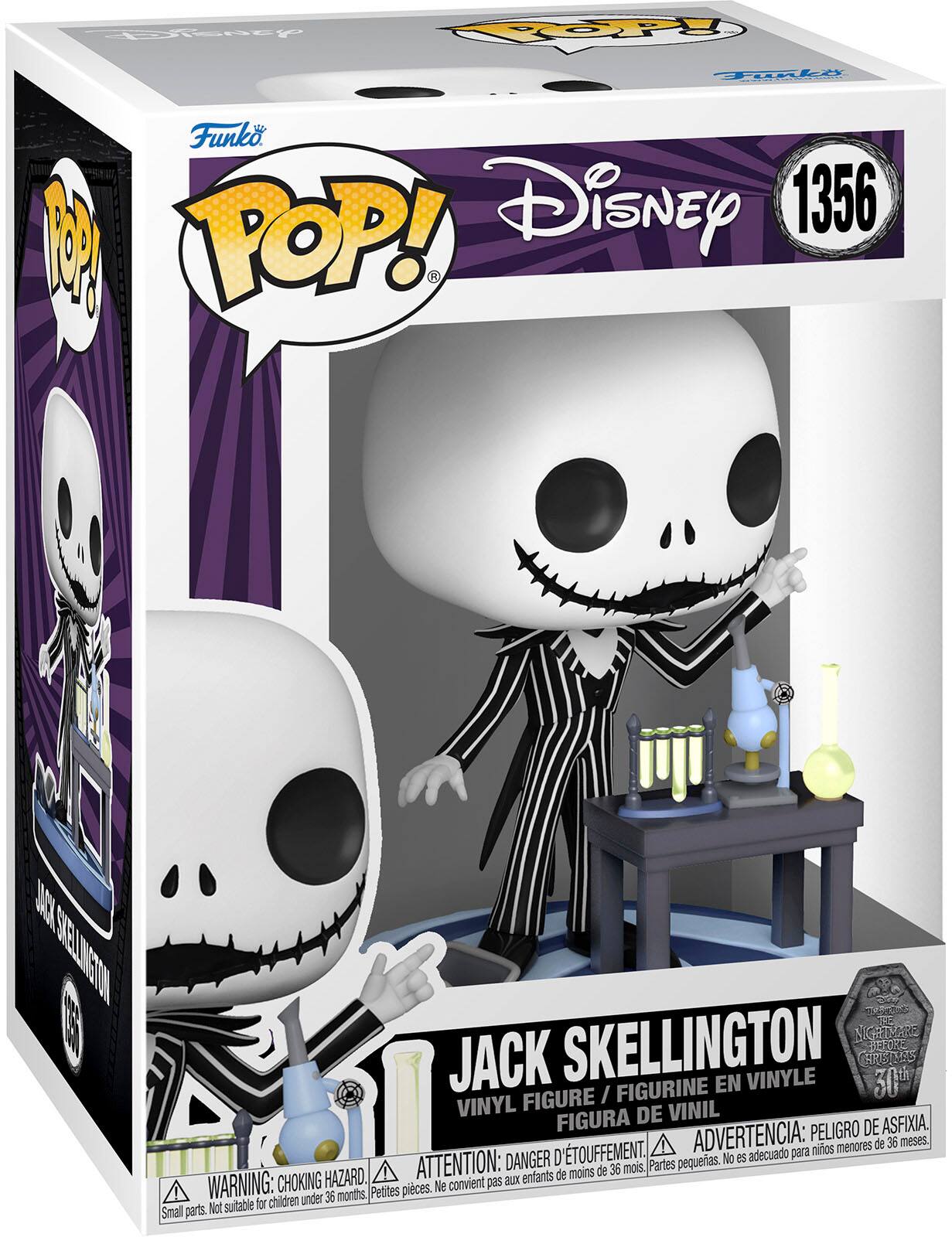 Angle. Funko - POP! Disney: The Nightmare Before Christmas- Jack Skellington.