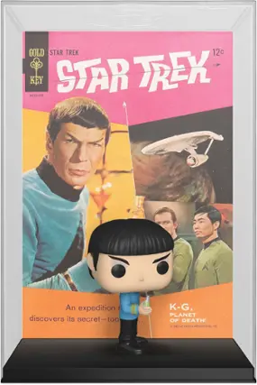 Front. Funko - POP! Comic Cover: Star Trek- Spock.