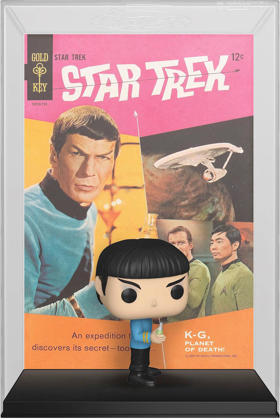 Front. Funko - POP! Comic Cover: Star Trek- Spock.