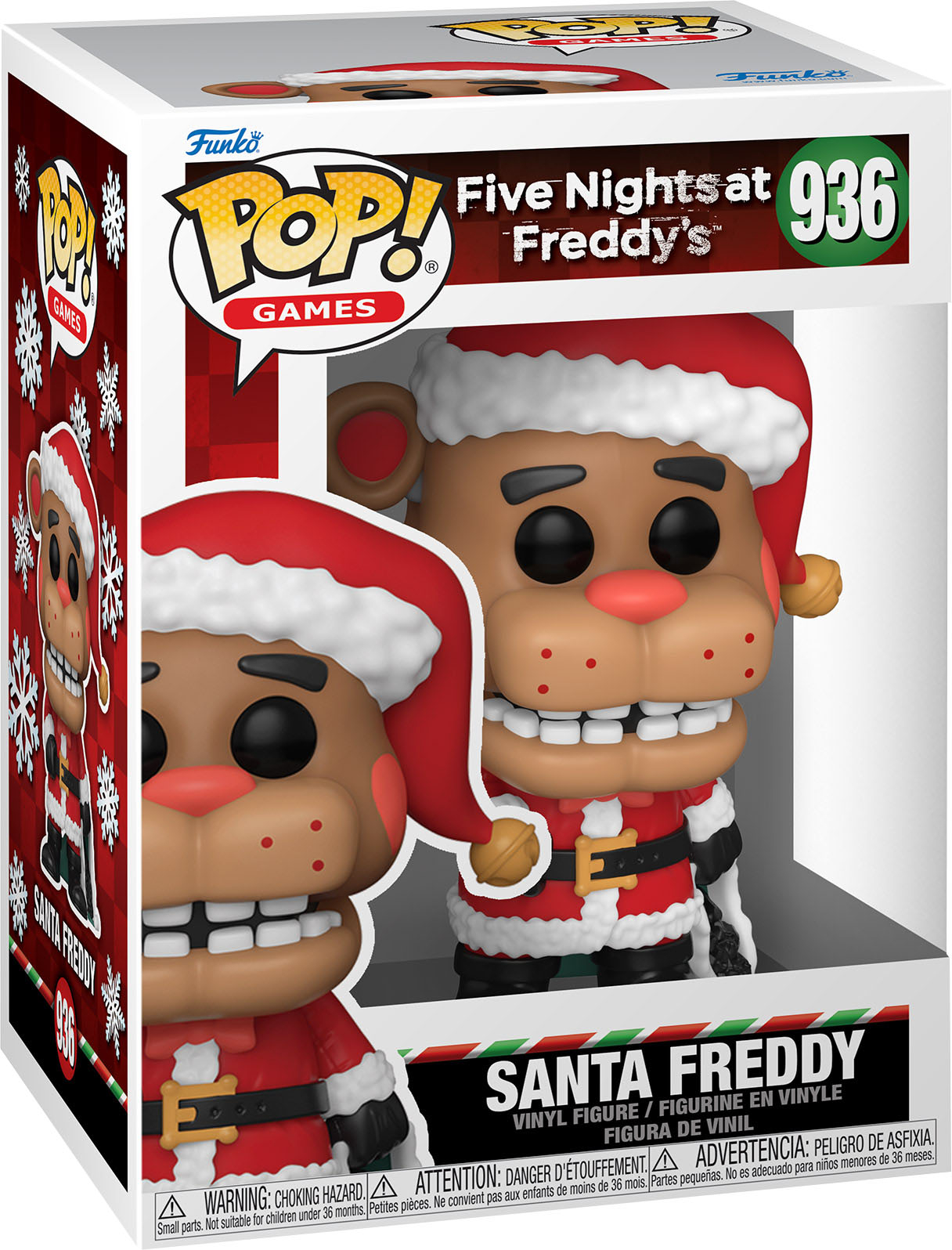 Best Buy: Funko POP! Games: Five Nights at Freddy's- Santa Freddy 72488