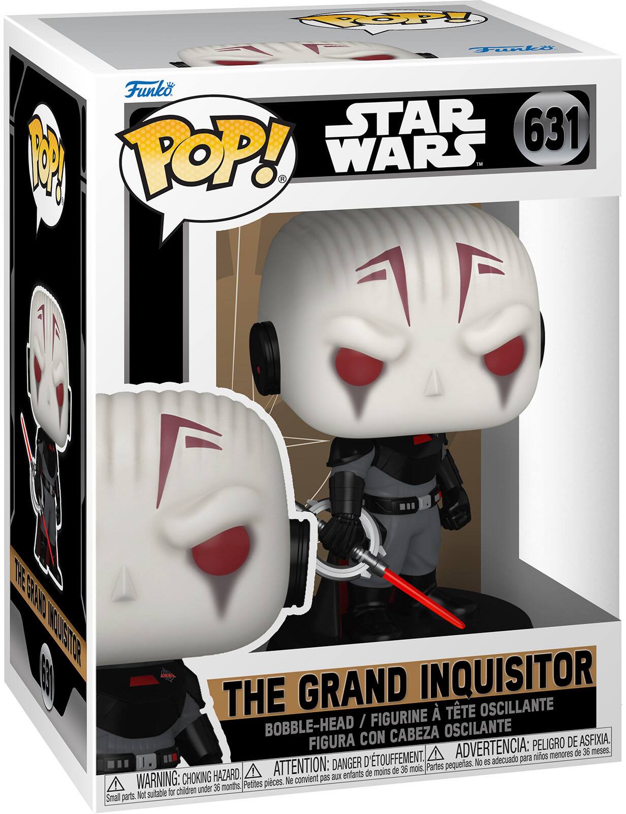 Angle. Funko - POP! Vinyl: Star Wars- Grand Inquisitor.