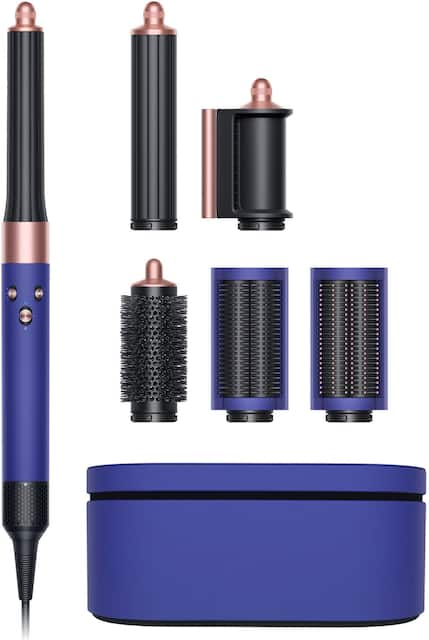 Front. Dyson - Refurbished Airwrap multi-styler Complete Long - Vinca Blue/Rosé.