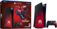 Front. Sony - PlayStation 5 Console – Marvel’s Spider-Man 2 Limited Edition Bundle - Multi.