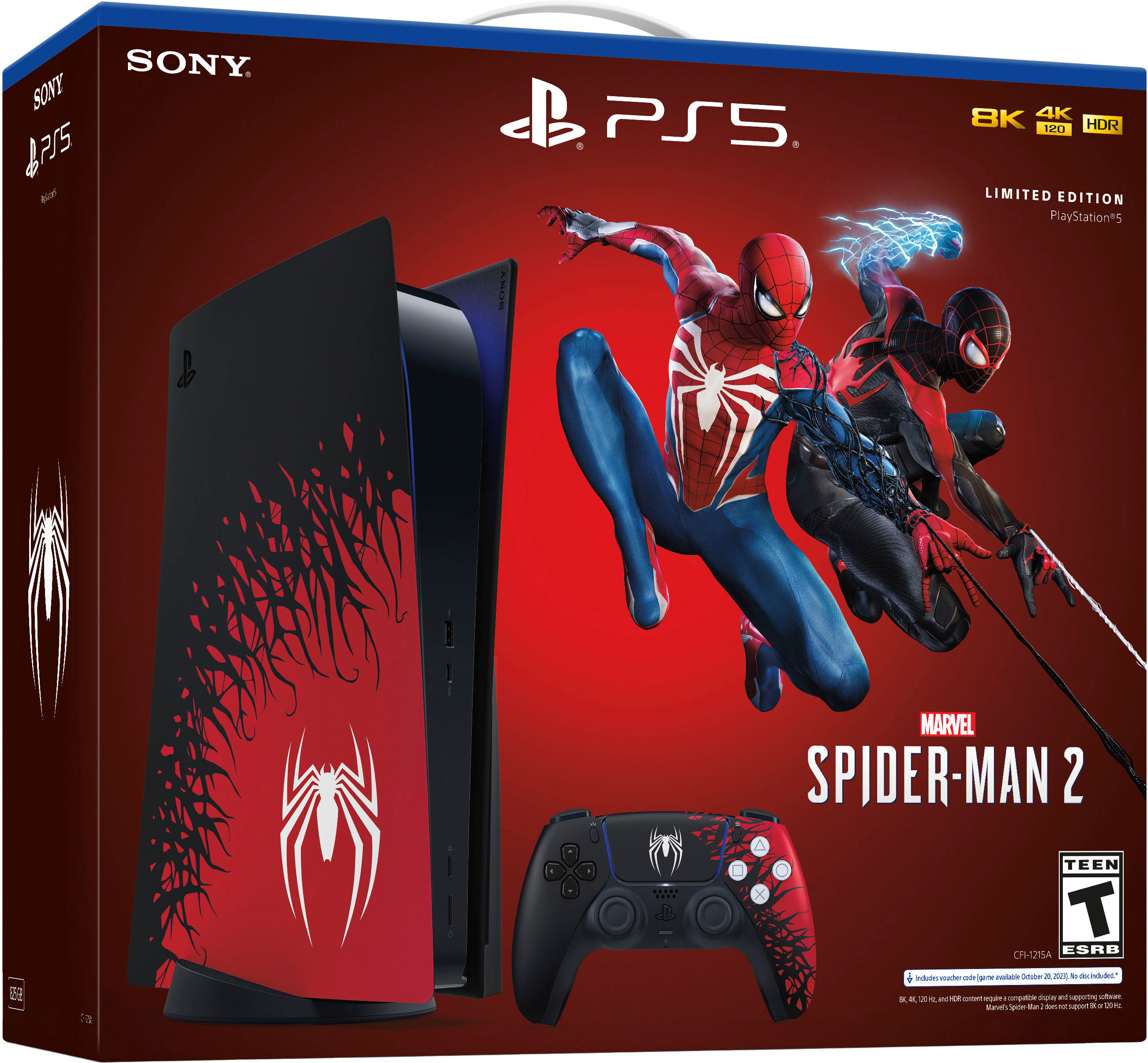Best Buy: Sony PlayStation 5 Console – Marvel's Spider-Man 2