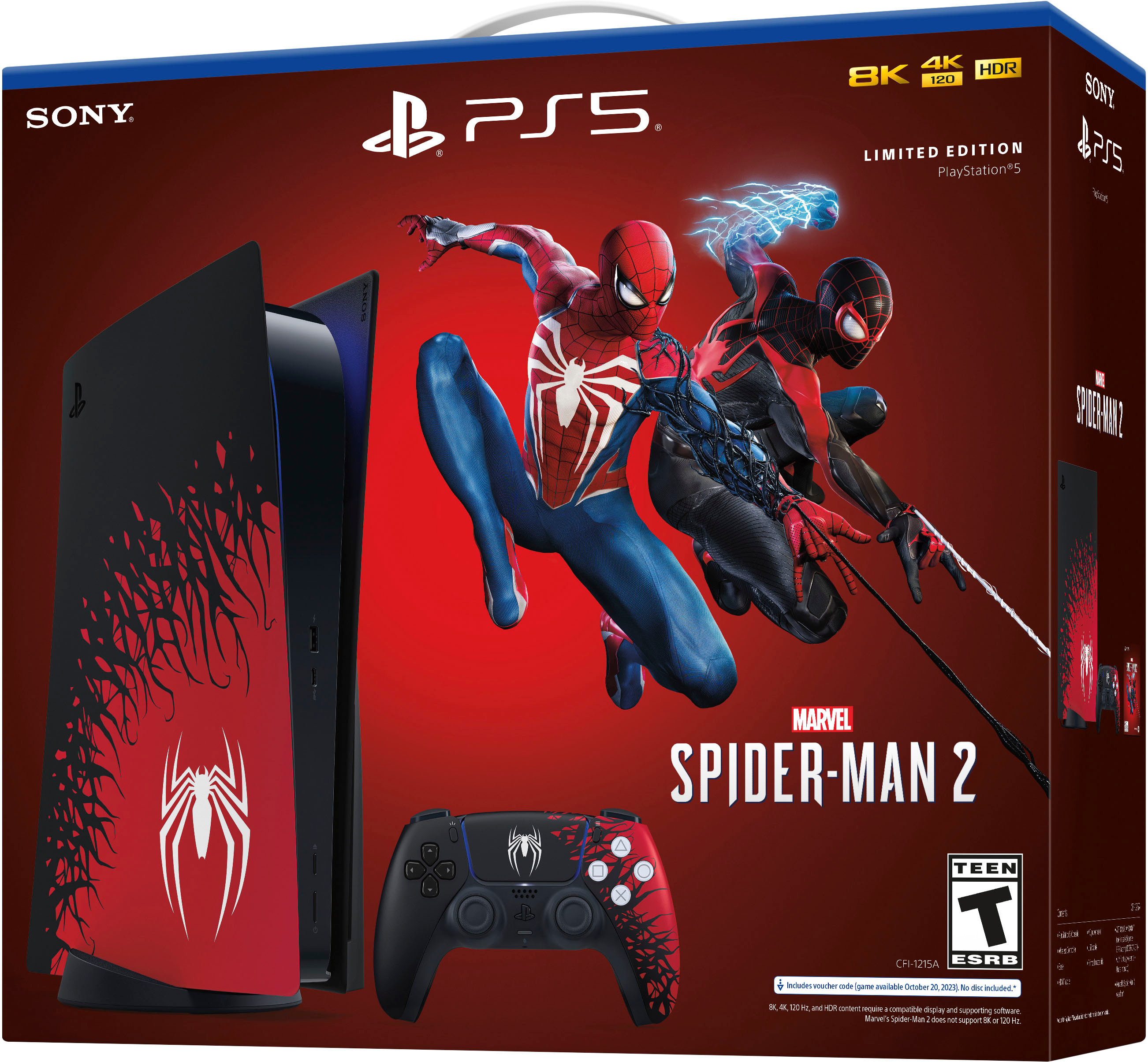PlayStation 5 Disc Console Covers – Marvel's Spider-Man 2 Limited Edition 