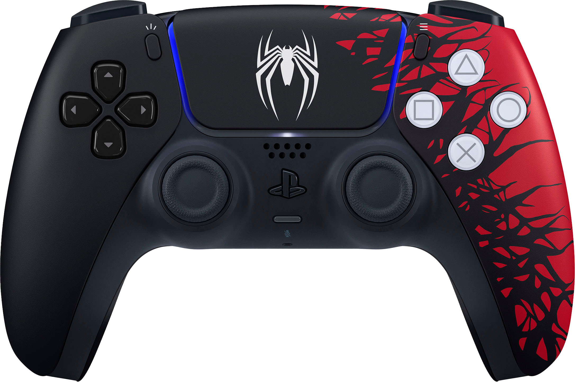 kompensere Es røre ved Sony PlayStation 5 DualSense Wireless Controller Marvel's Spider-Man 2  Limited Edition 1000039156 - Best Buy