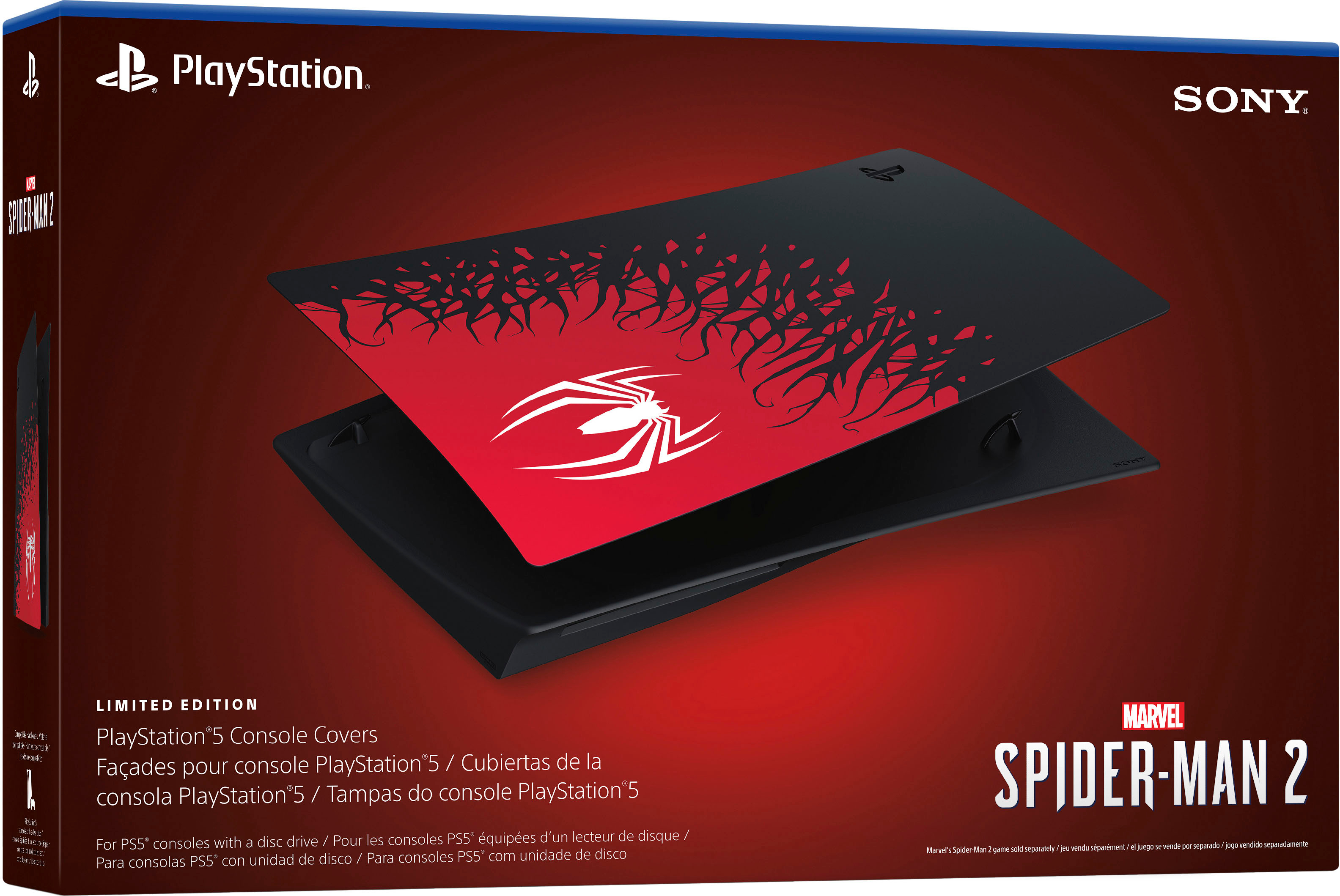 Play Station 5 Console Covers Spiderman2