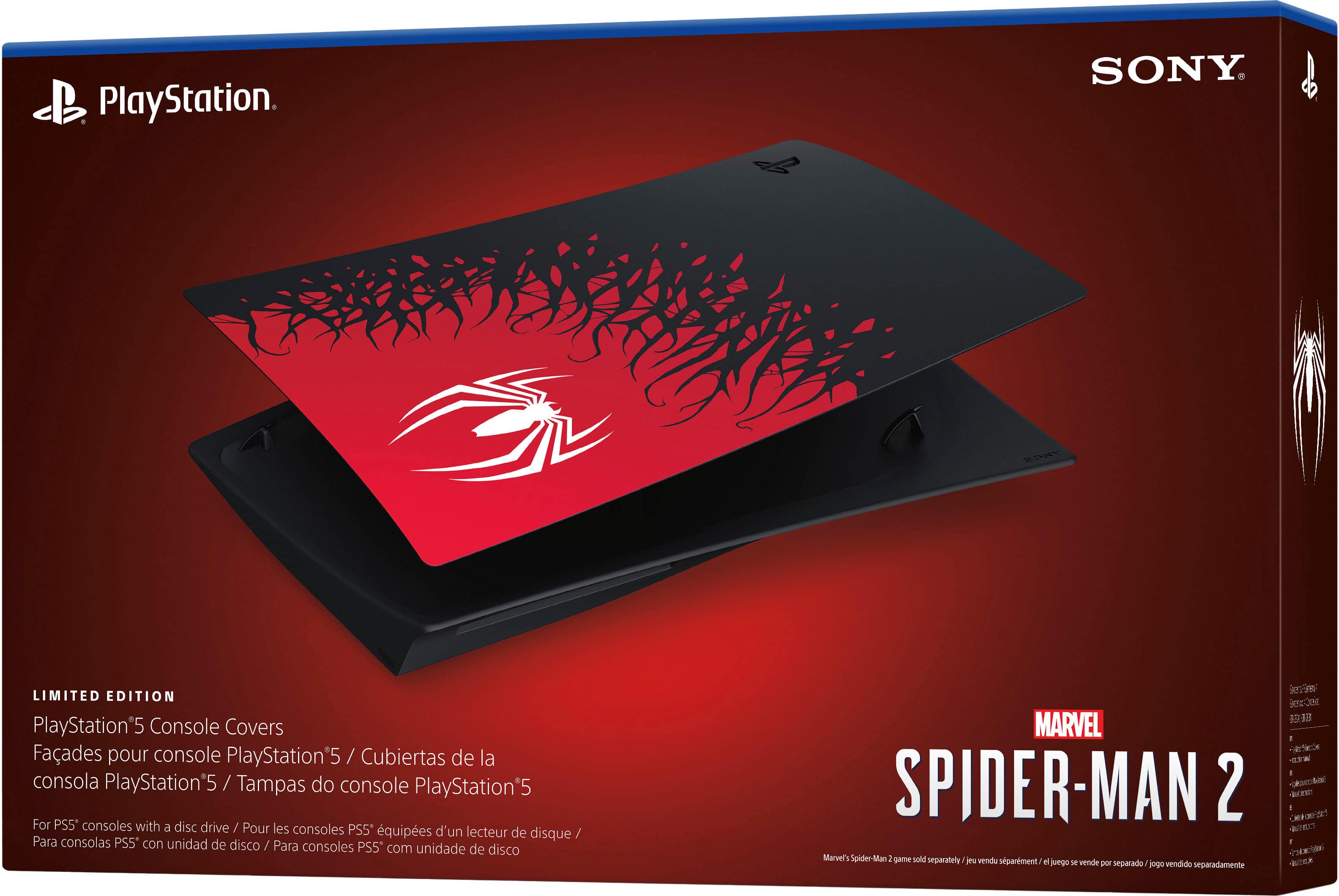 Cubierta PS5 Standard Marvel´s Spider-Man 2 Edición Limitada. Playstation  5