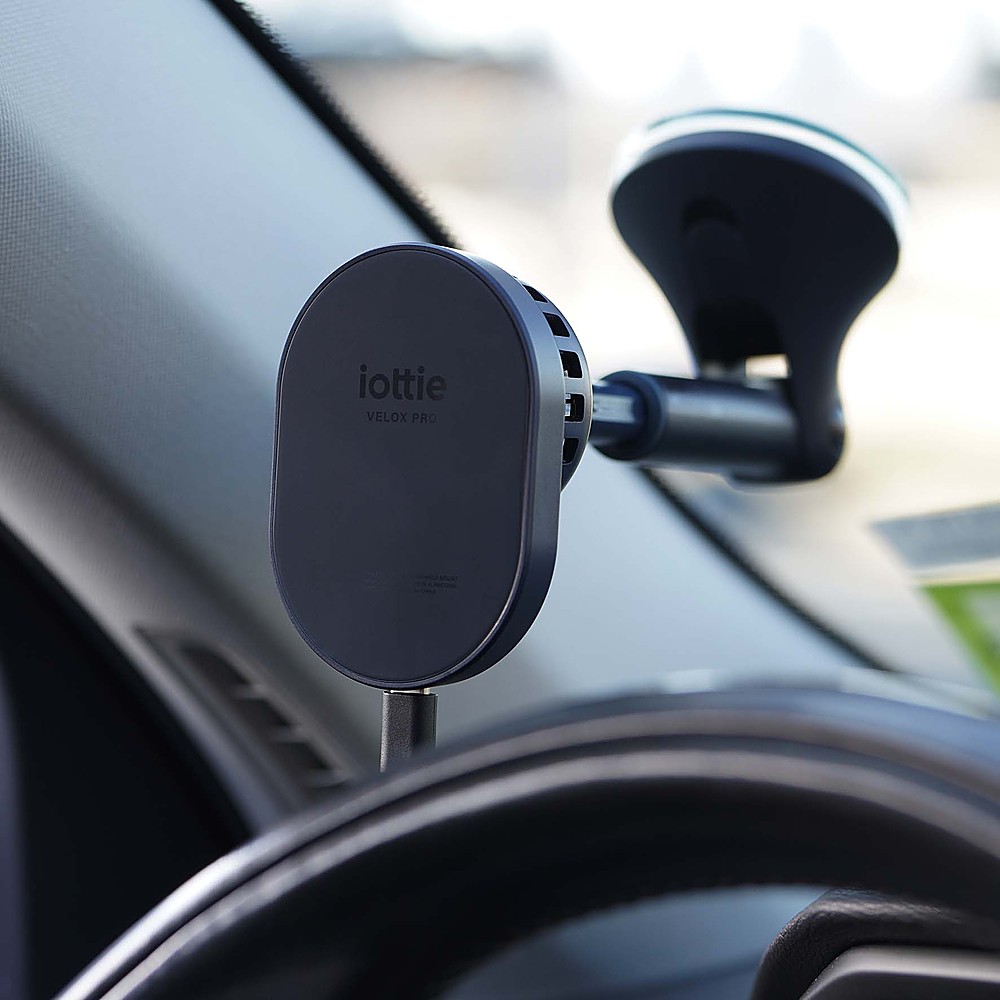 iOttie Velox Pro MagSafe Compatible Dash & Windshield Car Phone Holder ...