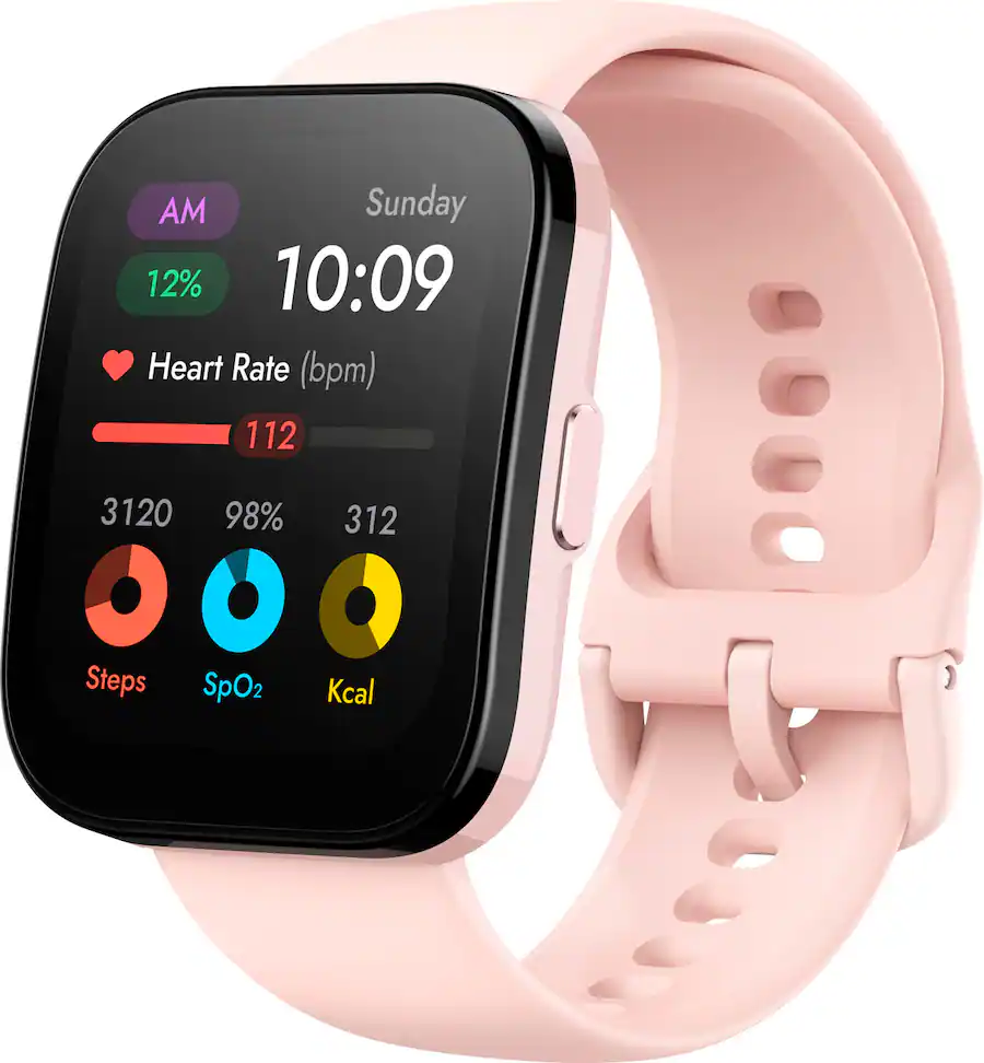 Amazfit Bip Smartwatch 46mm Polycarbonate Plastic Pink (2023