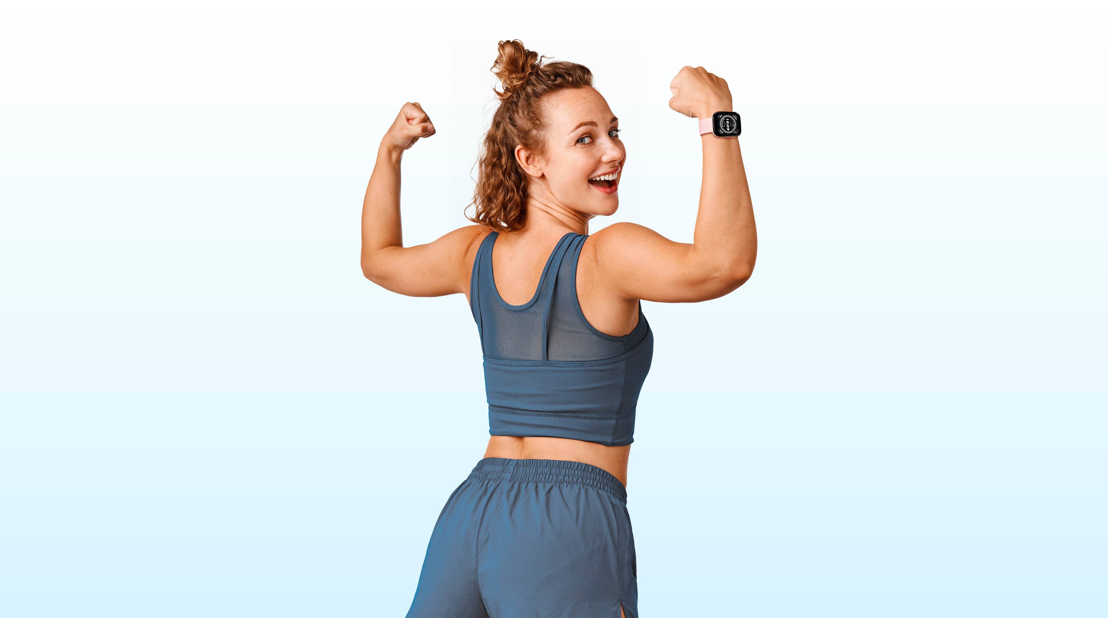 Alt View 19. Amazfit - Bip 5 Smartwatch 49mm Polycarbonate Plastic - Pink.