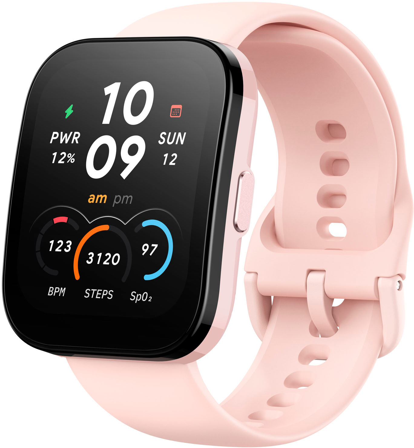 Amazfit Bip 5 Smartwatch 49mm Polycarbonate Plastic Pink W2215US2N