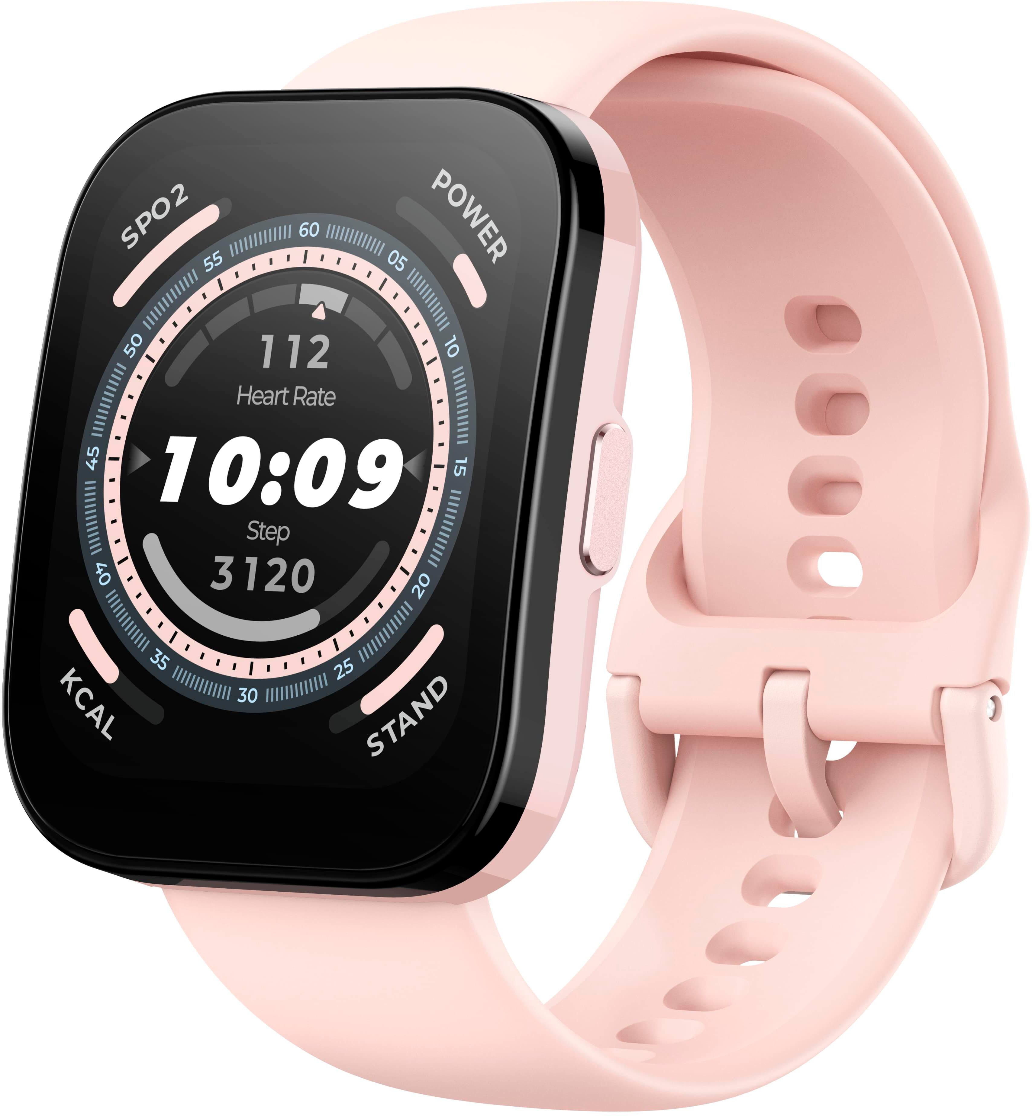 Alt View 4. Amazfit - Bip 5 Smartwatch 49mm Polycarbonate Plastic - Pink.