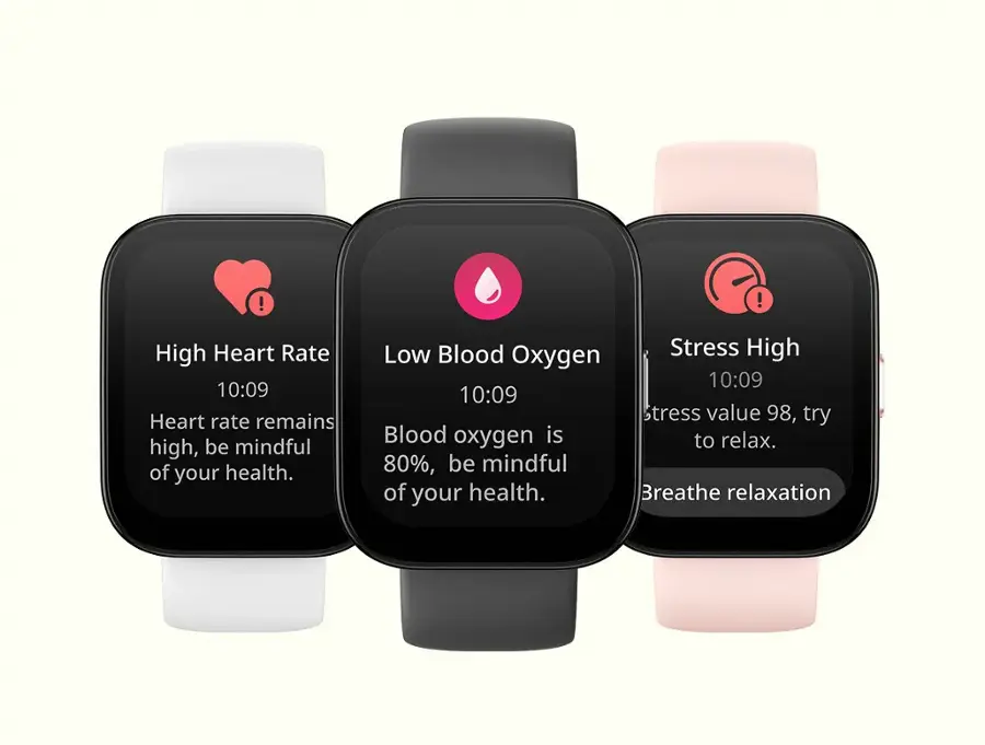 Alt View 16. Amazfit - Bip 5 Smartwatch 49mm Polycarbonate Plastic - Black.