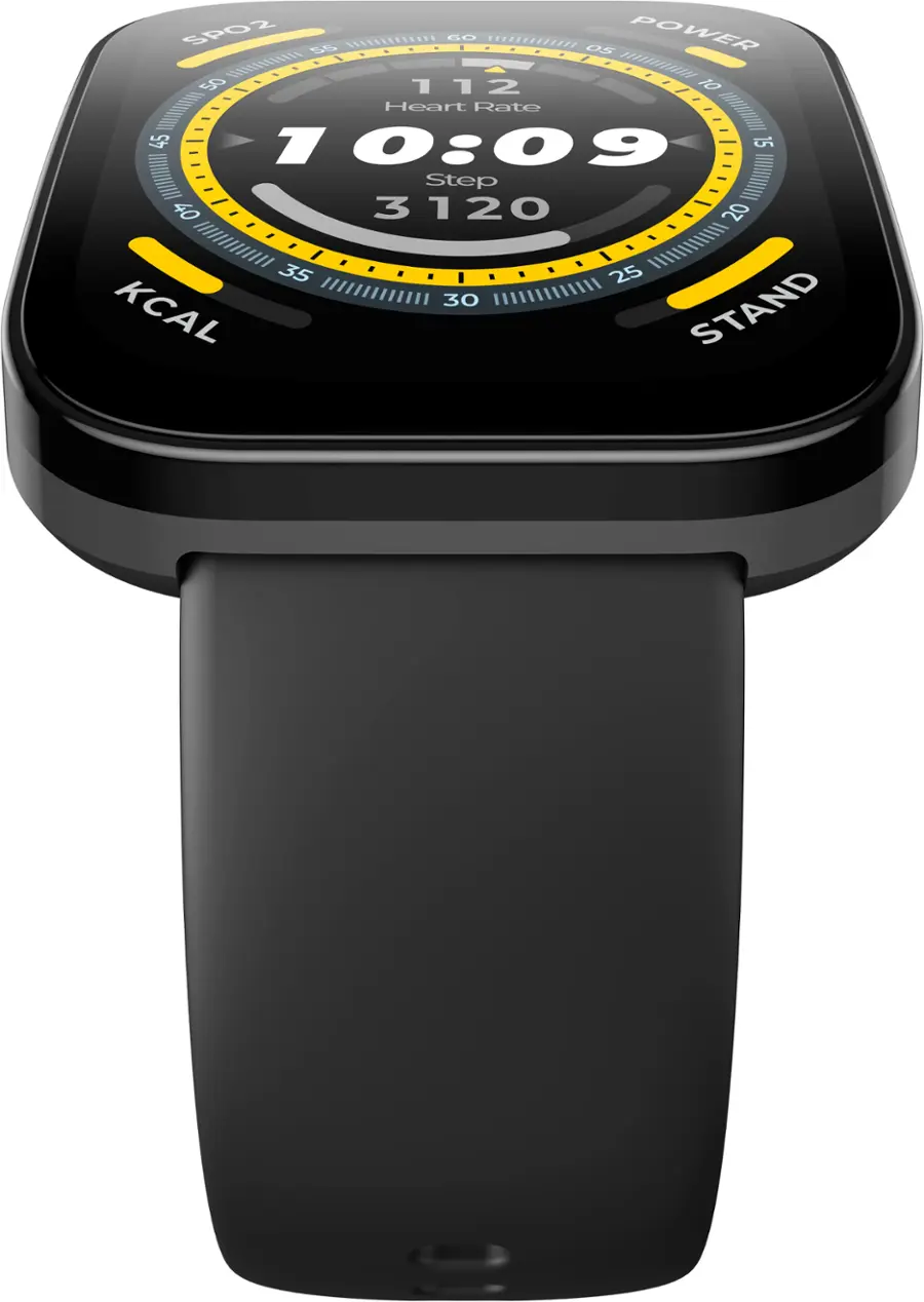 Alt View 5. Amazfit - Bip 5 Smartwatch 49mm Polycarbonate Plastic - Black.