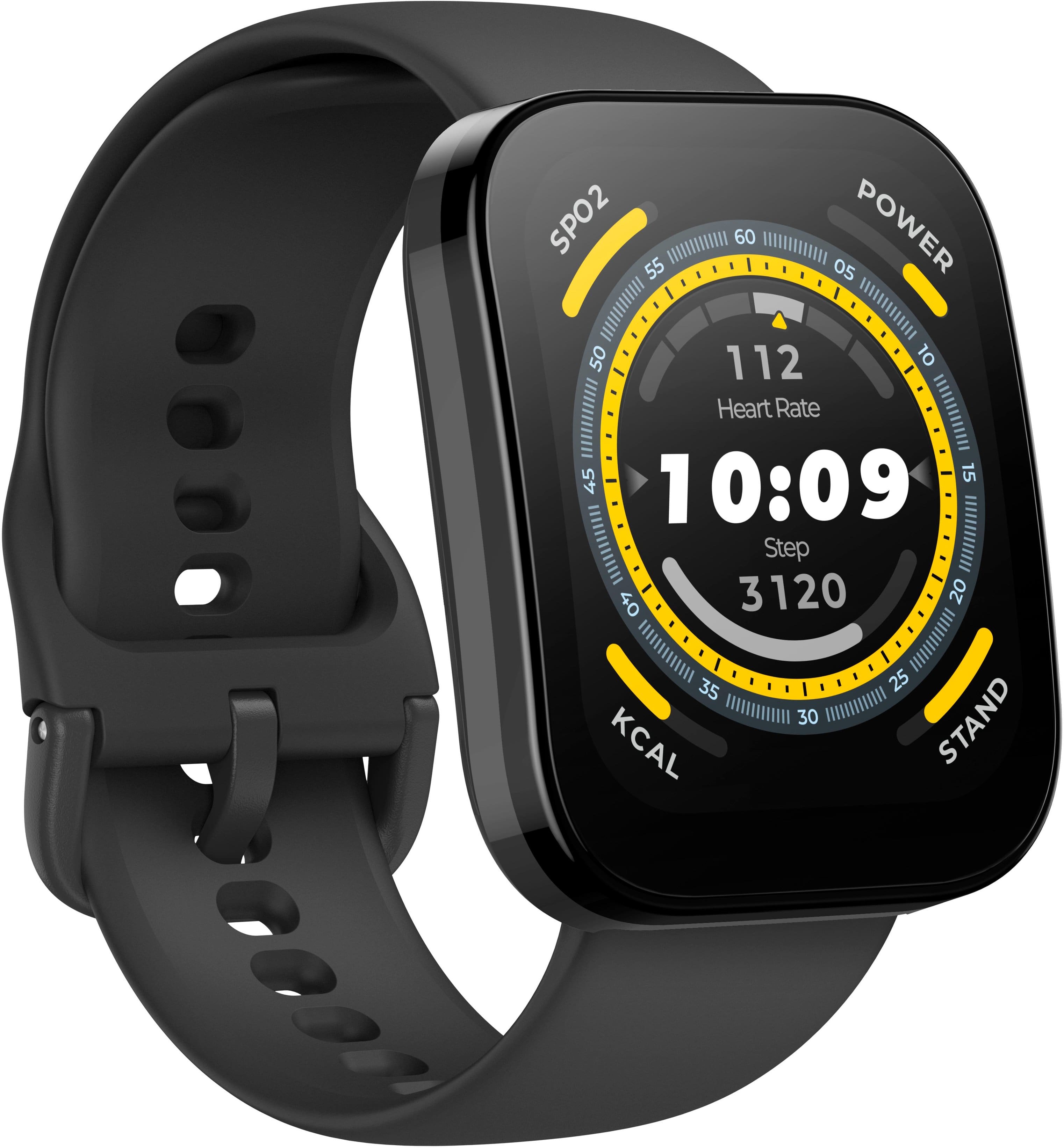 Alt View 1. Amazfit - Bip 5 Smartwatch 49mm Polycarbonate Plastic - Black.