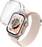 Raptic - 360X Bumper with Built-In Glass Screen Protection for Apple Watch Ultra 49mm - Angle_Zoom